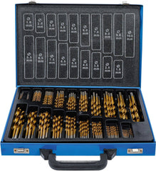 Conjunto de 170 brocas de Titânio HSS 1-10 mm - Garantia de 3 Anos  na Tools Portugal - Apenas 59.90€! Compra agora na Tools Portugal