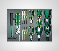 Carrinho de Ferramentas KRAFTMULLER Verde 7 Gavetas Cheias com porta - Garantia de 3 Anos  na Tools Portugal - Apenas 489.90€! Compra agora na Tools Portugal