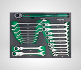 Carrinho de Ferramentas KRAFTMULLER Verde 7 Gavetas Cheias com porta - Garantia de 3 Anos  na Tools Portugal - Apenas 489.90€! Compra agora na Tools Portugal