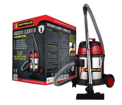 Aspirador Liquidos e Sólidos 25L 1400W - Garantia de 3 Anos  na Tools Portugal - Apenas 109.90€! Compra agora na Tools Portugal