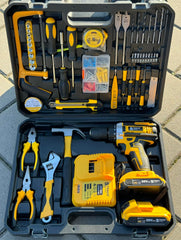 Mala com Aparafusadora e Ferramentas - Garantia de 3 Anos  na Tools Portugal - Apenas 77.90€! Compra agora na Tools Portugal