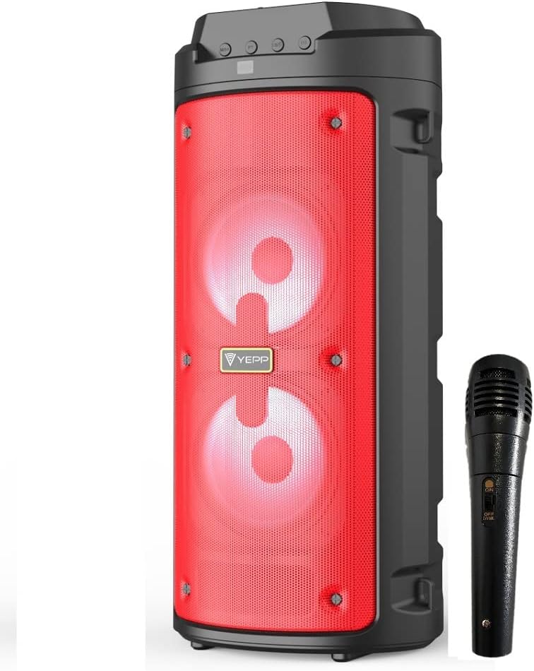 Coluna de Som com Microfone para Karaoke - Garantia de 3 Anos  na Tools Portugal - Apenas 34.90€! Compra agora na Tools Portugal