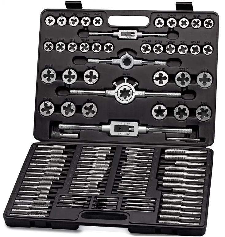 Kit de Machos e Matrizes Kraftmuller 110 peças - Garantia de 3 Anos  na Tools Portugal - Apenas 84.90€! Compra agora na Tools Portugal