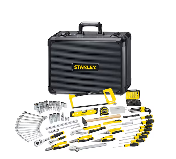 KIT DE MANTENIMENTO STANLEY - 142 PEÇAS | STANLEY - STMT98109-1 - Garantia de 3 Anos  na STANLEY - Apenas 227.90€! Compra agora na Tools Portugal