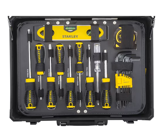 KIT DE MANTENIMENTO STANLEY - 142 PEÇAS | STANLEY - STMT98109-1 - Garantia de 3 Anos  na STANLEY - Apenas 227.90€! Compra agora na Tools Portugal