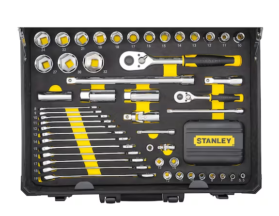 KIT DE MANTENIMENTO STANLEY - 142 PEÇAS | STANLEY - STMT98109-1 - Garantia de 3 Anos  na STANLEY - Apenas 227.90€! Compra agora na Tools Portugal