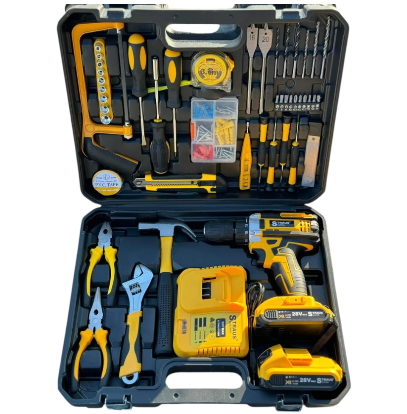 Mala com Aparafusadora e Ferramentas - Garantia de 3 Anos  na Tools Portugal - Apenas 77.90€! Compra agora na Tools Portugal