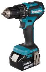 Makita Kit Carpinteiro 18V Conjunto Aparafusador Impacto, Berbequim e 2 Baterias 5.0Ah