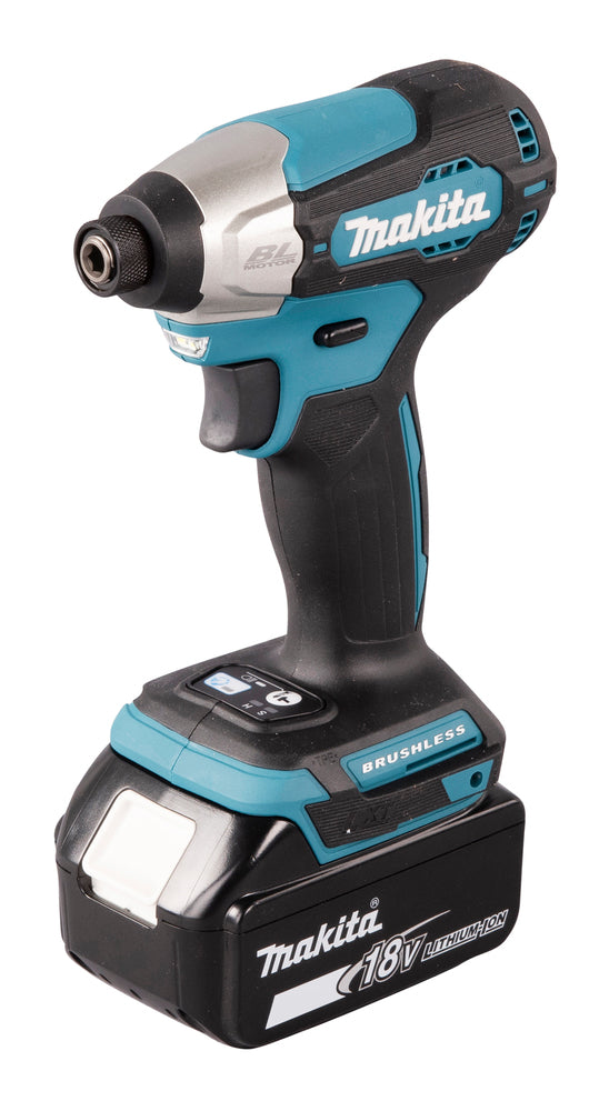 Makita Kit Carpinteiro 18V Conjunto Aparafusador Impacto, Berbequim e 2 Baterias 5.0Ah