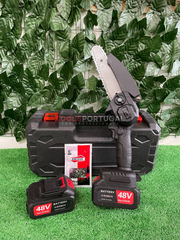 Serra de Poda 6" | 2 Baterias e 2 Correntes - Garantia de 3 Anos  na Tools Portugal - Apenas 59.90€! Compra agora na Tools Portugal