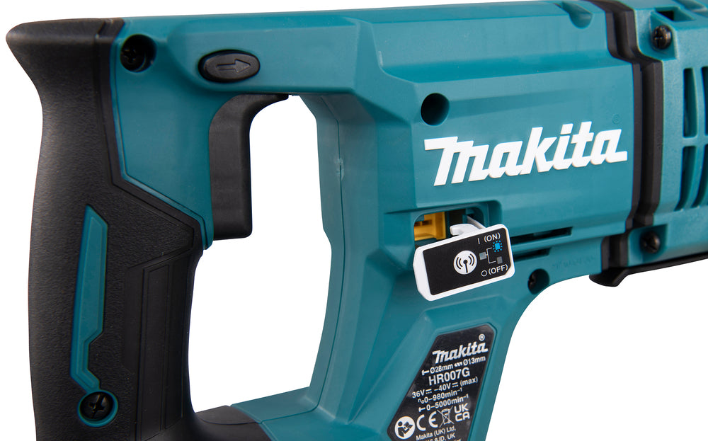 Martelo Combinado 40V 4.8Kg Makita HR007GM201