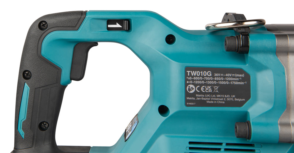 Chave de Impacto 40V de 1″ com 3150Nm Makita TW010GT201
