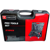 Mala de Ferramentas 216 peças - Garantia de 3 Anos  na Tools Portugal - Apenas 94.90€! Compra agora na Tools Portugal