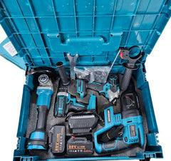 Kit de 4 Máquinas a Bateria - 2x Baterias 4Ah - Garantia de 3 Anos  na Tools Portugal - Apenas 189.90€! Compra agora na Tools Portugal