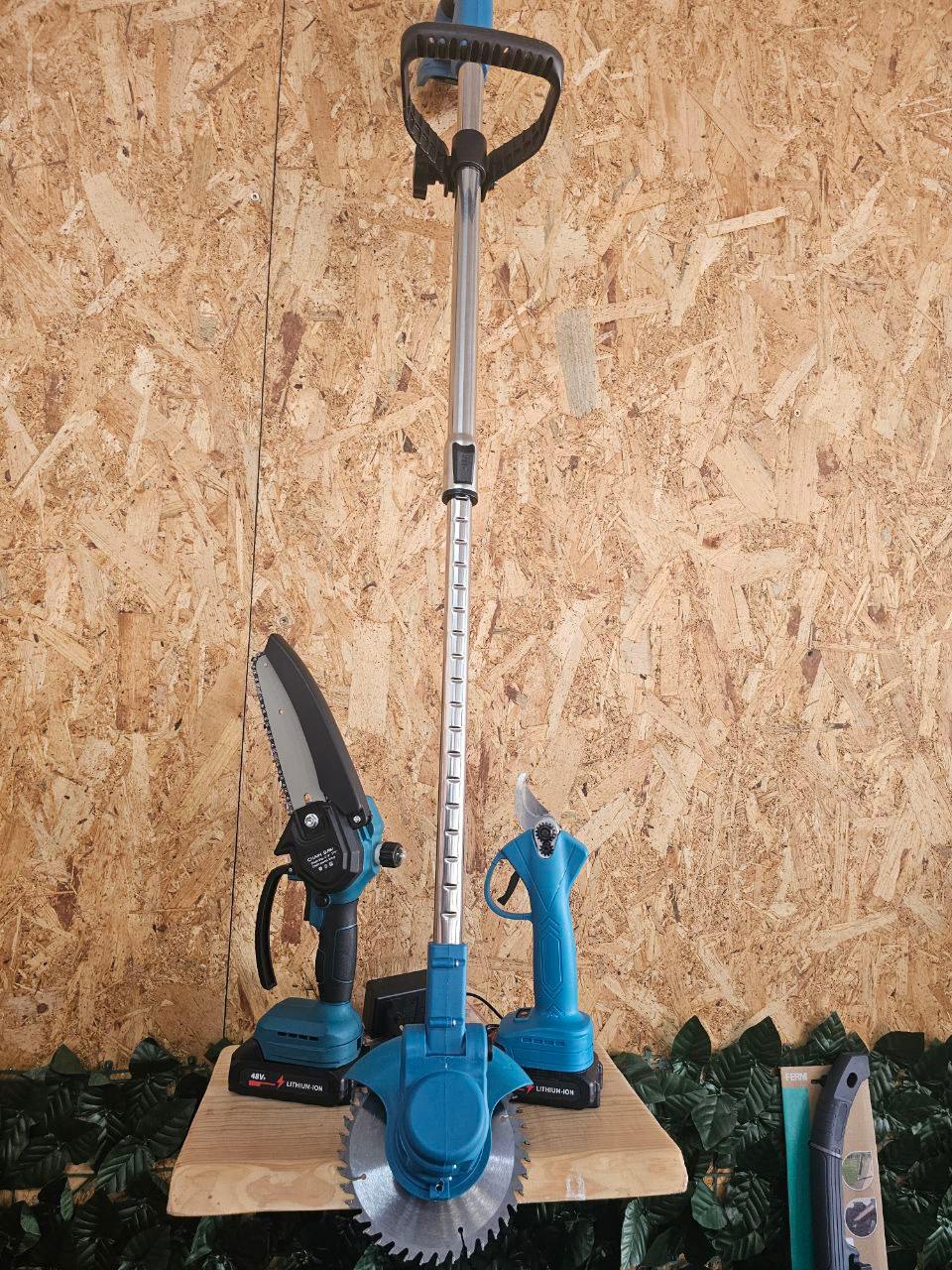 Kit Roçadora Extensivel + Serra Poda 6" + Tesoura de Poda - Garantia de 3 Anos  na Tools Portugal - Apenas 107.90€! Compra agora na Tools Portugal