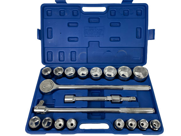 Jogo Chaves Sextavadas 3/4" 21 Peças - Garantia de 3 Anos  na Tools Portugal - Apenas 99.90€! Compra agora na Tools Portugal